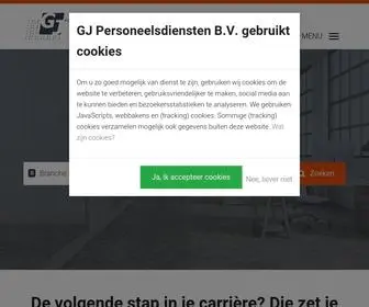 Gjpersoneelsdiensten.nl(GJ Personeelsdiensten) Screenshot