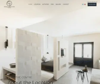 Gjsuites-Santorini.com(George and Joanna Suites) Screenshot