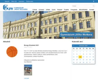 GJWprostejov.cz(Gymnázium) Screenshot