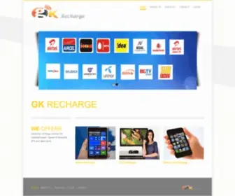 GK-Recharge.com(GK Recharge) Screenshot