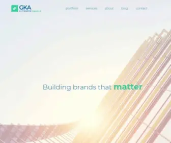 Gkaadvertising.com(Web Design & Digital Marketing) Screenshot