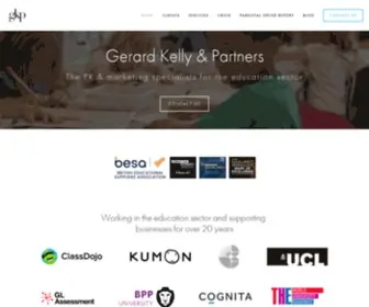 Gkandpartners.com(Digital and reputation management for the education sector) Screenshot