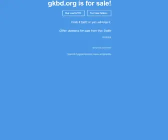 GKBD.org(GKBD Restoration Service) Screenshot