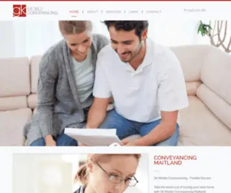 Gkconveyancing.com.au(Conveyancing Maitland) Screenshot