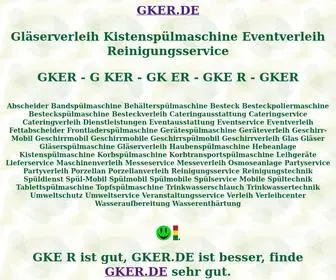 Gker.de(Gläserverleih) Screenshot