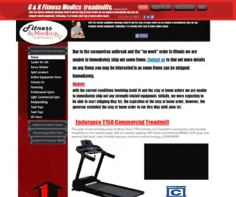 Gkfitnessmedics.com(Treadmill Elliptical Equip) Screenshot