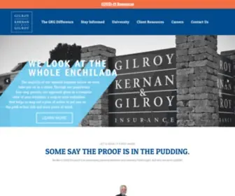 GKgrisk.com(Gilroy Kernan & Gilroy) Screenshot