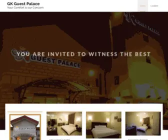 Gkguestpalace.com(Your Comfort is our Concern) Screenshot