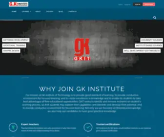 Gkinstitute.org(GK Institute) Screenshot