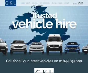 GKlcarandvanrental.co.uk(GKL Car and Van Rental) Screenshot