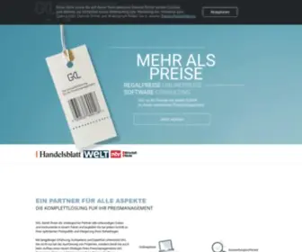 GKL.de(Preismarktforschung & Regalpreise) Screenshot