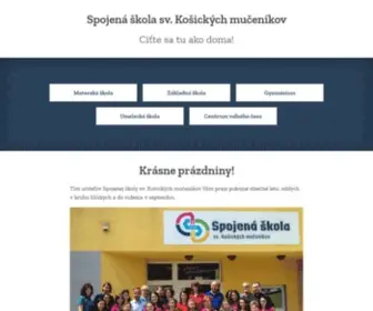 GKmke.sk(Spojená škola sv) Screenshot