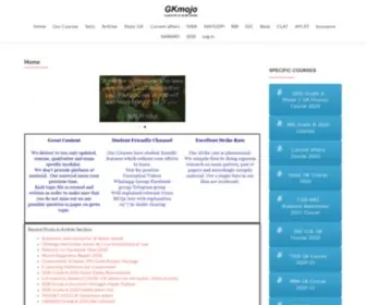Gkmojo.com(Home) Screenshot
