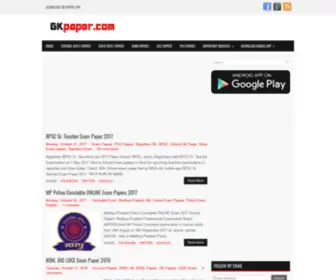 Gkpaper.com(Gkpaper) Screenshot