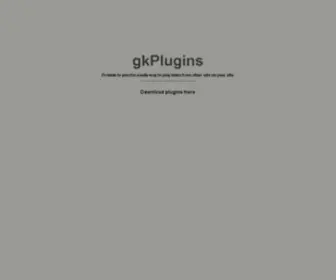 GKplugins.com(GKplugins) Screenshot