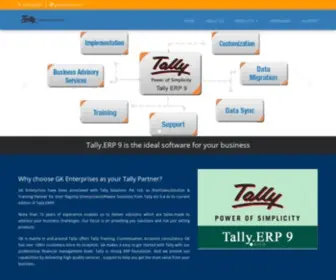 Gktallysolutions.com(Tally) Screenshot