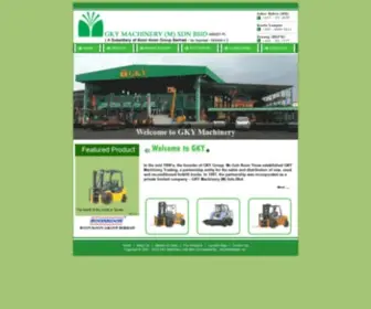 GKY.com.my(GKY Machinery (M) Sdn.Bhd) Screenshot