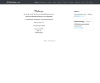 GKzwijNdrecht-EO.nl(GK Zwijndrecht e.o) Screenshot