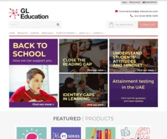 GL-Education.com(GL Assessment) Screenshot