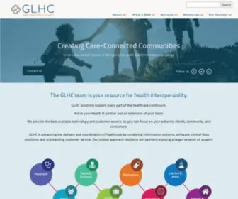 GL-HC.org(Great Lakes Health Connect is Michigan's leading health information exchange (HIE)) Screenshot