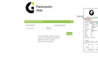 GL-Operacion.com.mx(Facturación) Screenshot