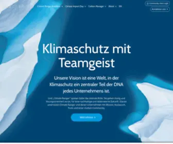 Glacier.eco(Klimaschutz-weiterbildung für dein unternehmen) Screenshot