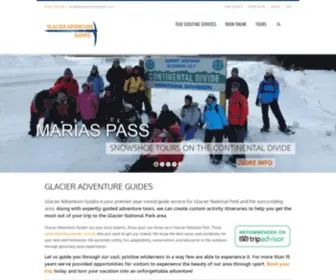 Glacieradventureguides.com(Glacier Adventure Guides) Screenshot