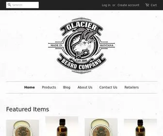 Glacierbeardco.com(Glacier Beard Company) Screenshot