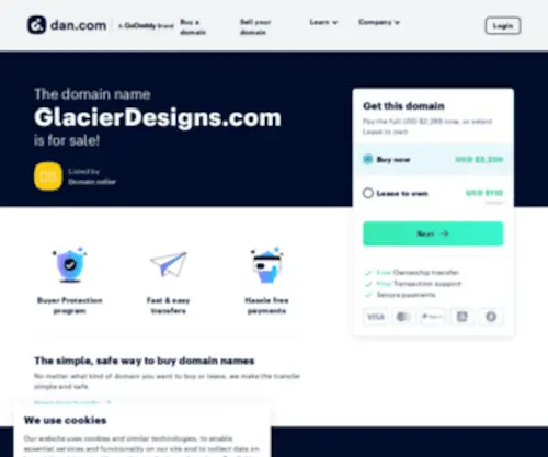 Glacierdesigns.com(Michigan web design) Screenshot