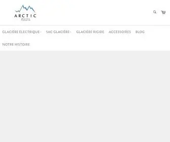 Glaciere-Arctic.com(ARCTIC) Screenshot