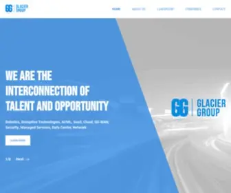 Glaciergroup.net(Glacier Group) Screenshot