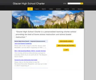 Glacierhighcharter.org(Glacier High School Charter) Screenshot