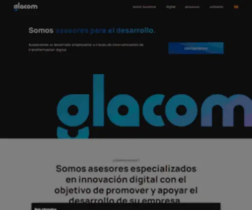 Glacom.es(Consultores para el desarrollo empresarial) Screenshot