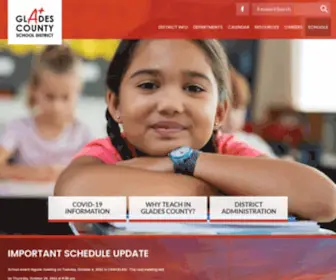 Gladesedu.com(Glades County Schools) Screenshot