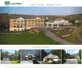 Gladespringsrealestate.com(Glade Springs Real Estate) Screenshot