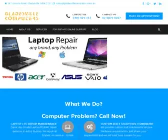 Gladesvillecomputers.com.au(Computer Repairs in Sydney) Screenshot