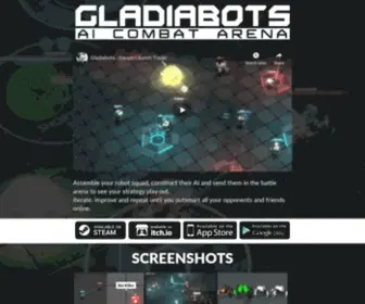 Gladiabots.com(Gladiabots) Screenshot