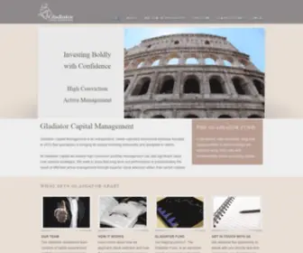 Gladiator-Capital.com(Gladiator Capital Management) Screenshot