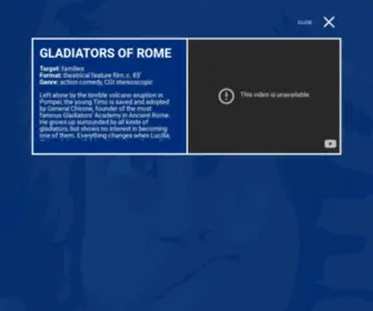 Gladiatoridiroma.it(Gladiators of Rome) Screenshot