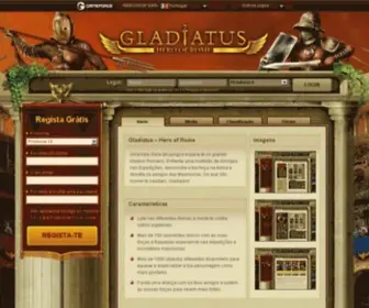 Gladiatus.com.pt(Gladiatus) Screenshot