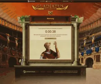 Gladiatus.de(Gladiatus) Screenshot