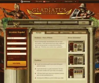 Gladiatus.net(Gladiatus) Screenshot