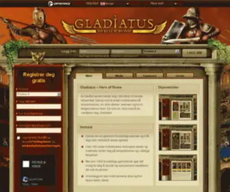 Gladiatus.no(Gladiatus) Screenshot