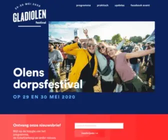 Gladiolen.be(Gladiolen Oogst) Screenshot