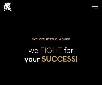 Gladiusagency.com(Gladius Agency) Screenshot