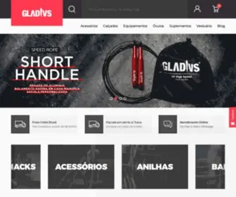 Gladiusbr.com(Equipamentos, Acessórios e Roupas para Cross Training e Fitness) Screenshot