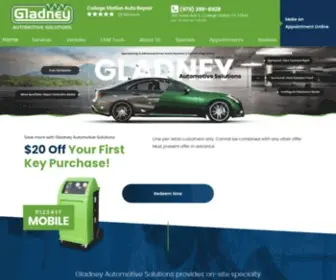 Gladneyautomotive.com(Gladney Automotive Solutions LLC) Screenshot