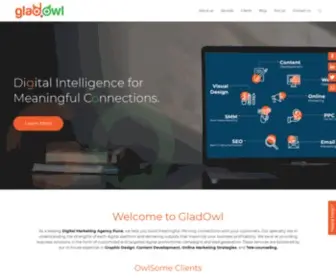 Gladowl.com(Best Digital Marketing Agency in Pune) Screenshot