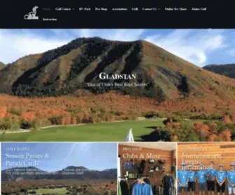 Gladstan.com(Gladstan Golf Course) Screenshot