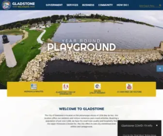 Gladstonemi.org(Gladstone, MI) Screenshot